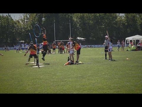 The USA win the Quidditch World Cup in Florence, Italy, after beating Belgium