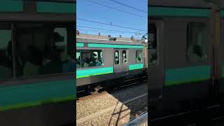 JR東日本 馬橋駅 通過車両 特急E657系＆常磐縁快速電車 E231系