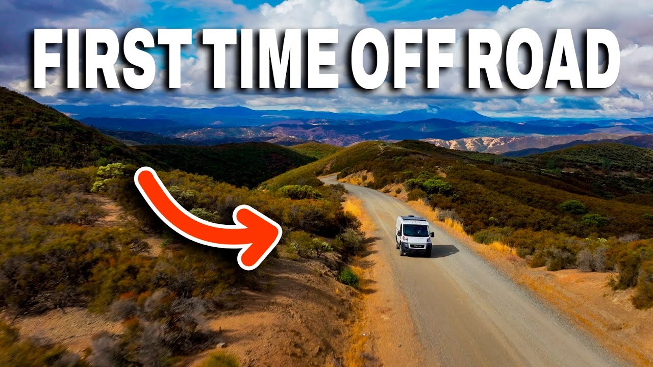 Первый выезд на бездорожье в новом фургоне! Возвращаюсь в свой любимый бесплатный кемпинг спустя ...
