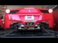 Ferrari 458 Italia on a Dyno