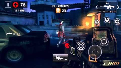 Dead Trigger 2 m4 is INSANE gameplay