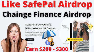 CHNG​ Airdrop - Chainge​ Finance Airdrop | 200 Moon $100 to $300🌝 🚀