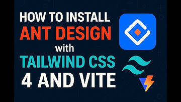How to Install React with Vite, Tailwind CSS & Ant Design | Step-by-Step Guide