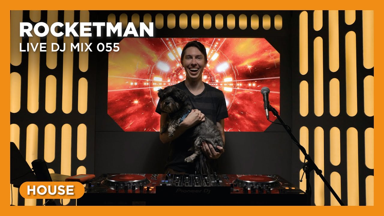 ROCKETMAN - Live DJ Mix 056 (House) from the Spaceship