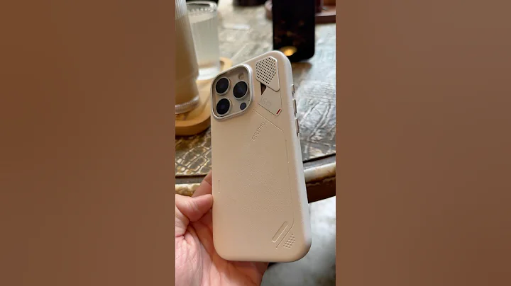 iPhone 16 Pro leather case. Link 👇.#aulumu #aulumucase #iphone16pro #iphone16promax #cameracontrol