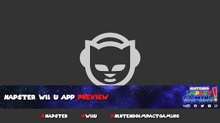 Napster Wii U App Preview