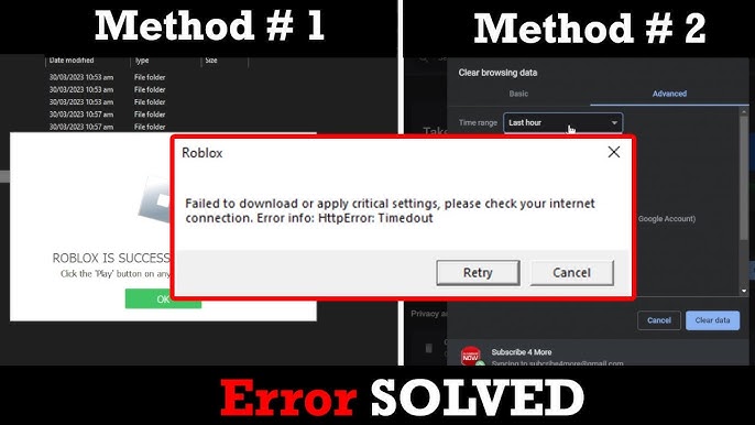 How To Fix Roblox -An Error Occurred While Starting Roblox Studio Error  Windows 10/8/7 