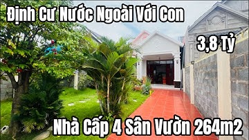 Chủ Định Cư Nước Ngoài Với Con - Bán Gấp Nhà Cấp 4 Sân Vườn( Cây Ăn Trái) 8m x 33m Với Giá Rẻ 