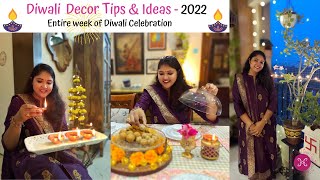 Diwali Home Decor Tips and ideas 2022 / Our Diwali Rituals / Entire Week of Diwali Celebration