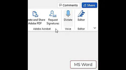 MS Word Dictate