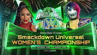 WWE 2K24 BIANCA BELAIR VS ASUKA (WRESTLEMANIA HYPE PROMO)