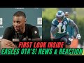 FIRST LOOK: Inside Eagles First OTA Practice! Reactions & Key Takeaways