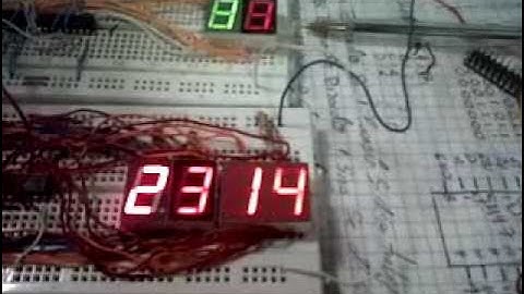 Reloj con PIC 16f877a