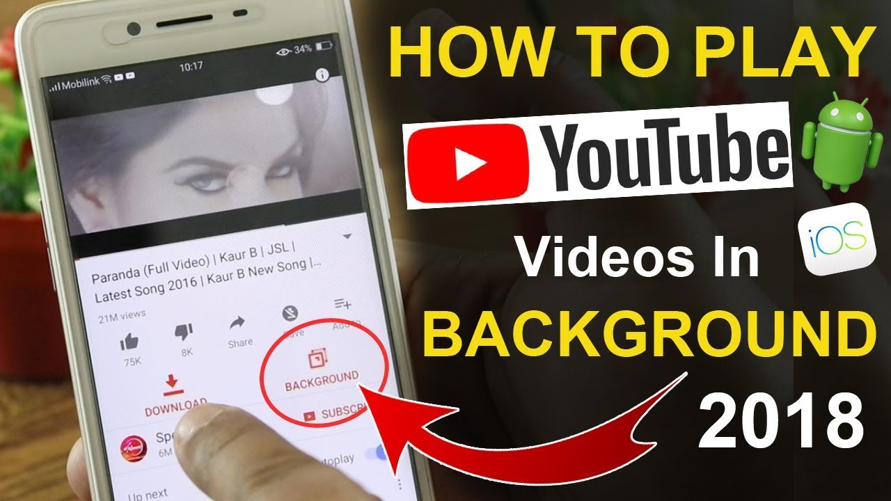 Amazing Apps To Play YouTube Videos In Background On Android & iOS - YouTube