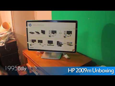 Unboxing: HP 2009m Monitor