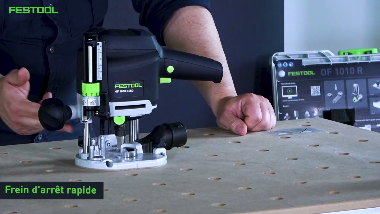 Festool - Présentation de la nouvelle défonceuse OF 1010 R