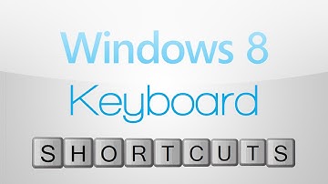 Windows 8 New Windows Key Shortcuts