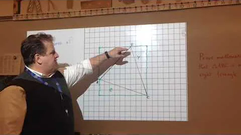 Area of triangle using Pythagorean Theorem