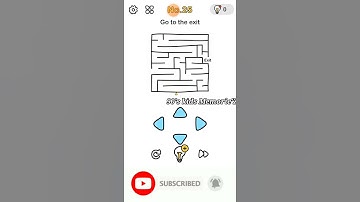 #25 Brain Out - Go to the exit