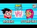 Teen Titans Go: Teeny Titans - Robin VS Starfire, Battle of the Teenies (Cartoon Network Games)