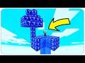 NOOB SURVIVAL on WATER LUCKY BLOCK ISLAND in MINECRAFT!