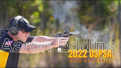 Aaron Eddins - 2022 USPSA Open National Champion