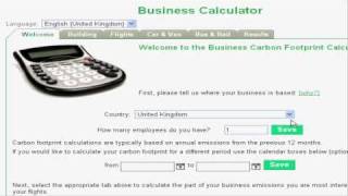 Carbon Calculator Software