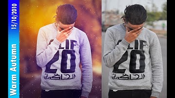Warm Autumn Effect Photoshop CC