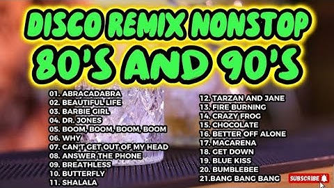 🇵🇭NONSTOP DISCO REMIX 80