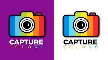 Affinity Designer - Camera Logo Design #affinitydesigner