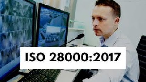ISO 28000:2017 || Supply Chain Security Management System