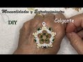 DIY - Colgante Carmela- - Carmela pendant - - قلادة كارميلا -- Кулон Кармела