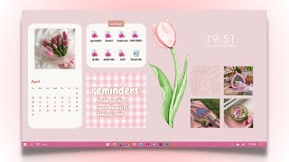 how to make your laptop/desktop aesthetic ♡ pink theme screenshot 4