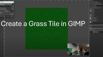 Create a Grass Tile Texture in GIMP