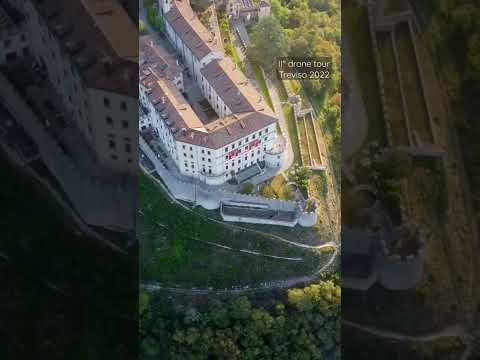 Drone tour Treviso 2022: Cison di Valmarino, Castelbrando, Abbazia di Follina, Torri di Credazzo.