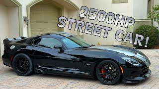 STREET LEGAL Viper Race Car with TWIN TURBOS!