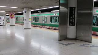 JR 埼京線 新木場方面 東京電訊站 離站 平成30年11月4日