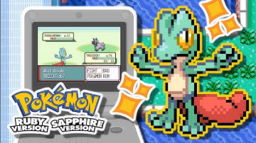 [LIVE] Shiny Treecko After 1158 Soft Resets! (Pokémon Sapphire)