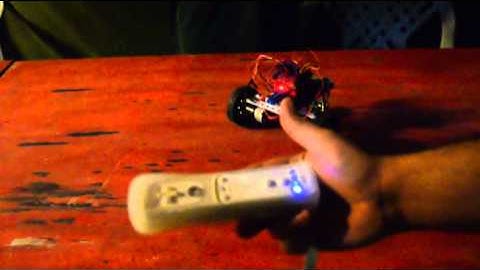 Indian Arduino Robot, Wiimote Controlled