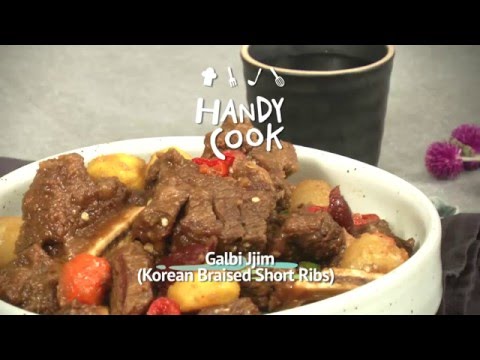 Galbi Jjim(Korean Braised Short Ribs/갈비찜)_Koreanfood recipe(영어자막)ENG ver.