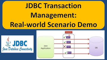 JDBC Transaction Management: Real-world Scenario Demo