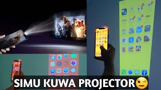 IJUE APP YA KUFANYA SIMU KUWA PROJECTOR, INATUMIA MWANGA WA TOCHI KUANGALIA MOVIE screenshot 1