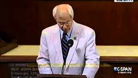 Congressman Barrow Recognizes George Kitchens in F...