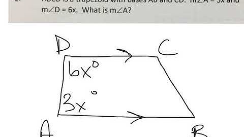 Parallelogram review #2 trapezoid