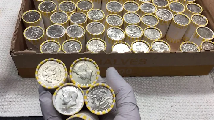 Coin Roll Hunting Half Dollars...SO MUCH SILVER
