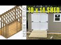10 x 14 Shed - Built and Explained...