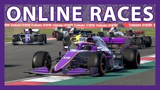 First Online Races on F1 2021