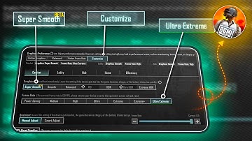 New Graphics Settings BGMI / PUBG | Best Graphics Settings For Bgmi/Pubg | Lag Fix Graphics Settings