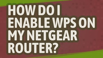 How do I enable WPS on my Netgear router?
