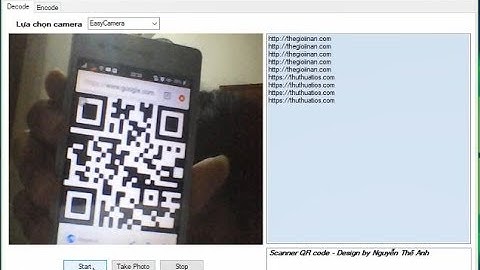 Scanner QR Code C# | Learn C#